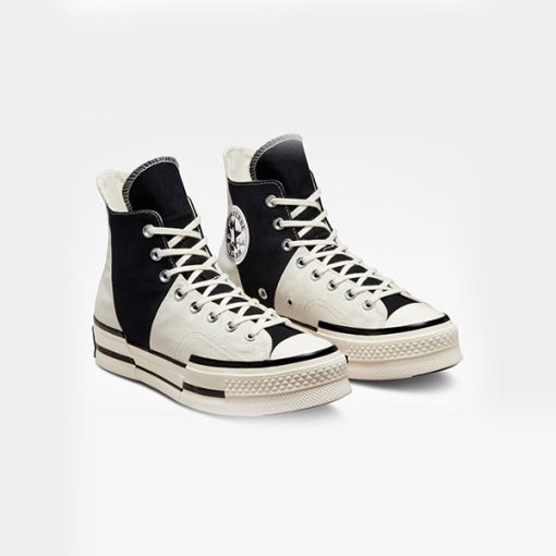 کفش آل استار کانورس پلاس سفید مشکی Converse Chuck 70 Plus Climate