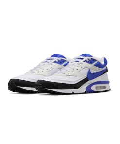 کتونی نایک ایرمکس سفید مشکی آبی Nike Airmax BW
