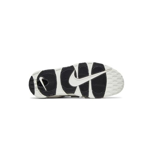 کفش نایک ایر آپتمپو سفید خط مشکی Nike Uptempo White