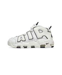 کتونی نایک آپتمپو سفید خط مشکی Nike Uptempo White
