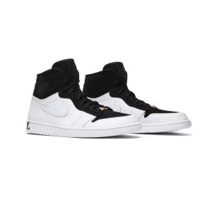 کفش نایک ایرجردن 1 ایکوالیتی سفید مشکی Nike Air jordan 1 Equality