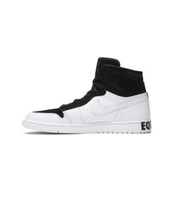 کفش نایک ایرجردن 1 ایکوالیتی سفید مشکی Nike Air jordan 1 Equality