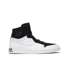 کفش نایک ایرجردن 1 ایکوالیتی سفید مشکی Nike Air jordan 1 Equality