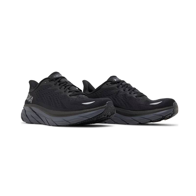 کفش رانینگ هوکا کلیفتن 8 مشکی طوسی Hoka Clifton 8 Black
