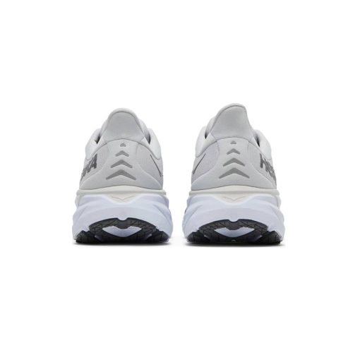 کفش رانینگ هوکا کلیفتن 8 سفید طوسی Hoka Clifton 8 White Gray