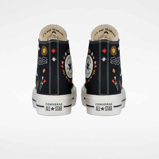 کفش ساقدار کانورس پلتفرم مدل Converse Platform It's Ok to wander