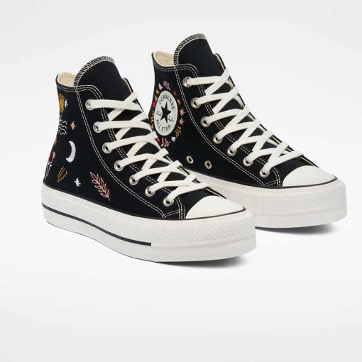 کفش ساقدار کانورس پلتفرم مدل Converse Platform It's Ok to wander