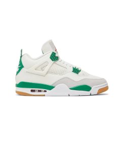 کتونی نایک ایرجردن 4 اس بی سفید سبز Nike Air Jordan 4 SB