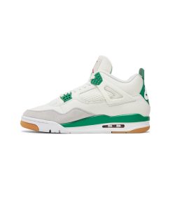 کتونی نایک ایرجردن 4 اس بی سفید سبز Nike Air Jordan 4 SB
