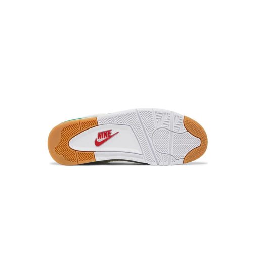 کفش نایک ایرجردن 4 اس بی سفید سبز Nike Air Jordan 4 SB