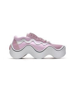 کفش ونس مدل ویوی صورتی Vans Wavy Baby Pink