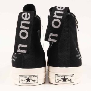 کفش آل استار کانورس زیپ دار مشکی WTAPS UNDERCOVER Converse Chuck Taylor