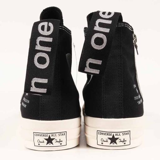 کفش آل استار کانورس زیپ دار مشکی WTAPS UNDERCOVER Converse Chuck Taylor