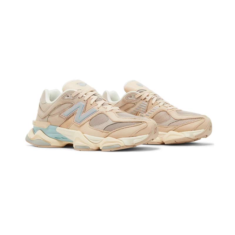 کتونی نیوبالانس 9060 کرم آبی New Balance 9060 Ivory Cream Pink Sand