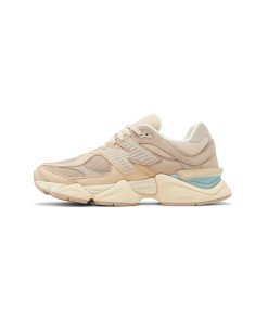 کتونی نیوبالانس 9060 کرم آبی New Balance 9060 Ivory Cream Pink Sand