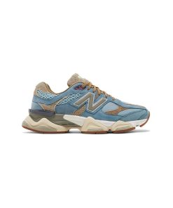 کتونی نیوبالانس 9060 آبی کرم قهوه ای New Balance 9060 Bodega Age of Discovery