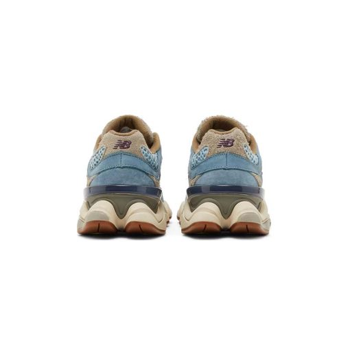 کتونی نیوبالانس 9060 آبی کرم قهوه ای New Balance 9060 Bodega Age of Discovery