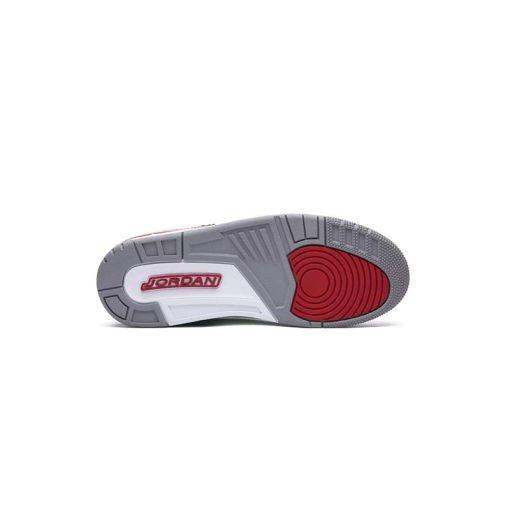 کتونی نایک ایرجردن 3 سفید قرمز Nike Air Jordan 3 Retro Hall of Fame