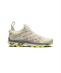 کفش سالامون کرم سفید سبز Salomon XT-RUSH