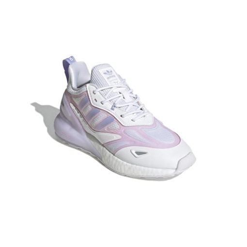 کتونی آدیداس زدایکس 2کا سفید صورتی بنفش Adidas Zx 2k Boost 2.0
