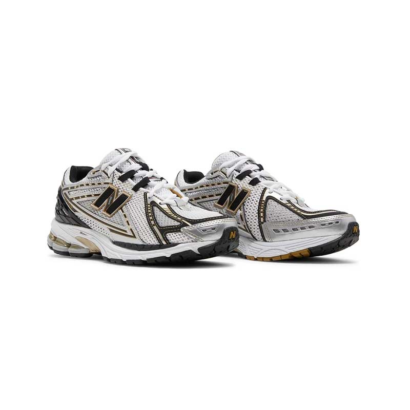 کتونی رانینگ نیوبالانس 1906 سفید طلایی New Balance 1906 White Gold