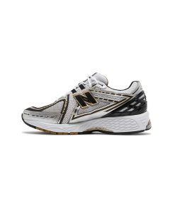 کتونی رانینگ نیوبالانس 1906R سفید طلایی New Balance 1906R White Gold
