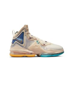 کتونی بسکتبالی نایکی لبرون 19 کرم Nike Lebron 19 Minneapolis Lakers