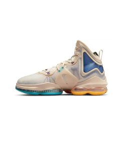 کتونی بسکتبالی نایکی لبرون 19 کرم Nike Lebron 19 Minneapolis Lakers
