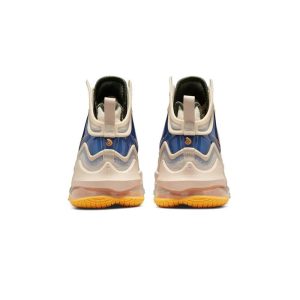 کتونی بسکتبالی نایکی لبرون 19 کرم Nike Lebron 19 Minneapolis Lakers