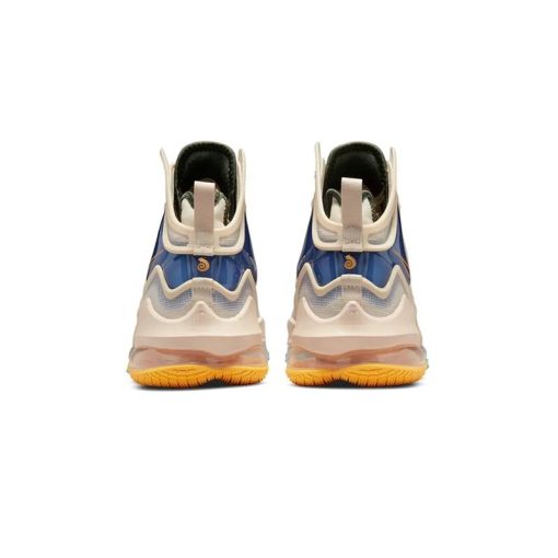 کتونی بسکتبالی نایکی لبرون 19 کرم Nike Lebron 19 Minneapolis Lakers