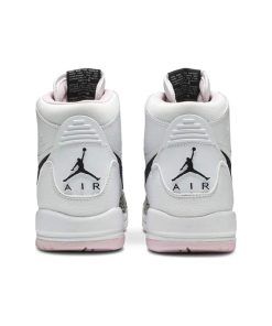 کتونی نایکی جردن لگاسی سفید صورتی Nike Jordan Legacy 312 GS White Black Pink Foam