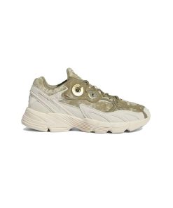 کفش پیاده روی آدیداس استیر کرم سبز زیتونی Adidas Astir Orbit Green Wonder White