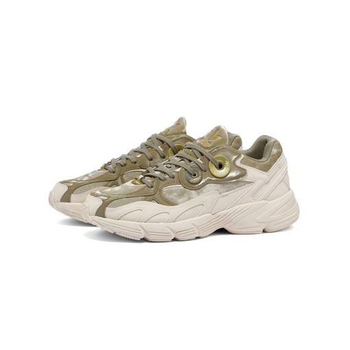 کفش پیاده روی آدیداس استیر کرم سبز زیتونی Adidas Astir Orbit Green Wonder White