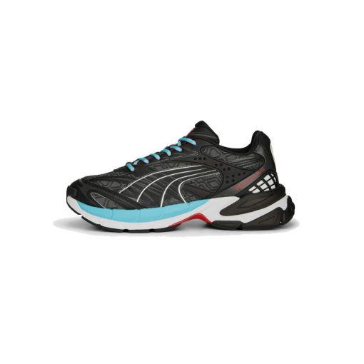 کتونى پوما ولوفاسیس مشکی آبی Puma Velophasis Black Blue