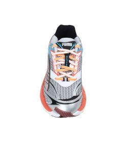 کتونى پوما ولوفاسیس نارنجی آبی  Puma Velophasis Light Gray  Chili Powder