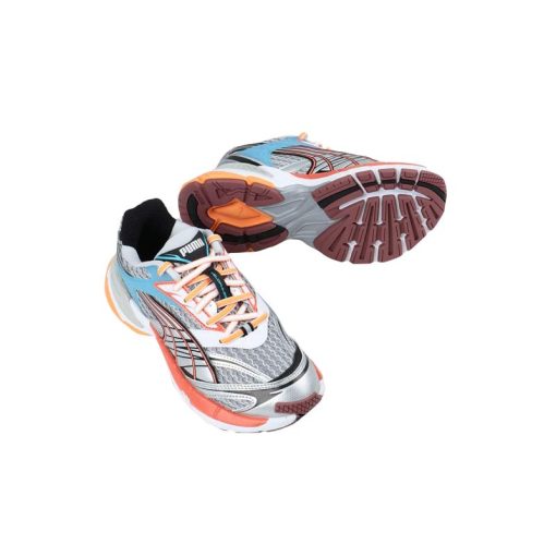 کتونى پوما ولوفاسیس نارنجی آبی Puma Velophasis Light Gray Chili Powder