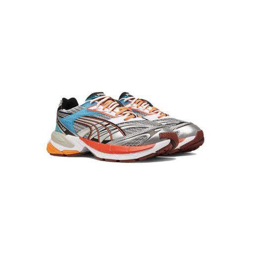 کتونى پوما ولوفاسیس نارنجی آبی Puma Velophasis Light Gray Chili Powder