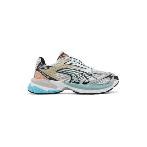 کتونى پوما ولوفاسیس نقره ای آبی Puma Velophasis White Porcelain