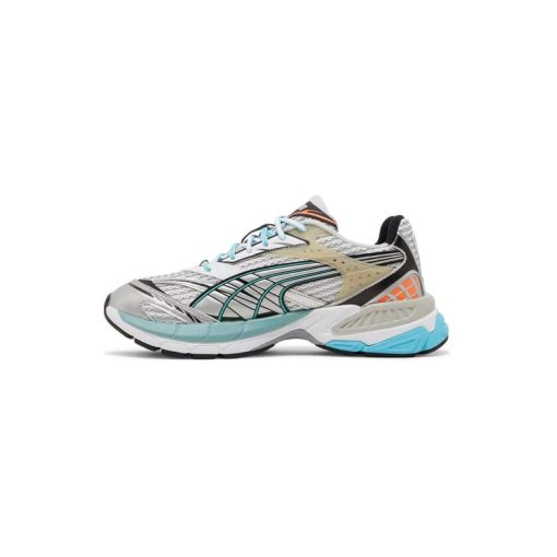 کتونى پوما ولوفاسیس نقره ای آبی Puma Velophasis White Porcelain