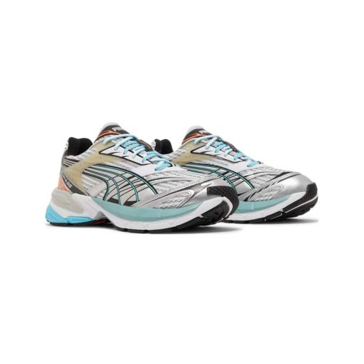 کتونى پوما ولوفاسیس نقره ای آبی Puma Velophasis White Porcelain