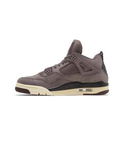 کفش نایک ایرجردن 4 قهوه ای Nike Air Jordan 4 Retro Maniére x Violet Ore