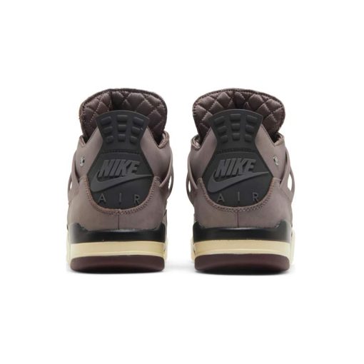 کفش نایک ایرجردن 4 قهوه ای Nike Air Jordan 4 Retro Maniére x Violet Ore
