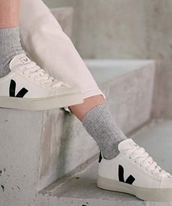 کفش کژوال وجا کمپو سفید مشکی Veja Campo White and Black