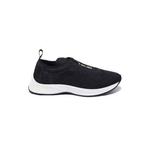 کتونی دیور زیپ دار مشکی Dior b25 Black