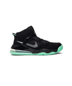 نایک ایرجردن مارس 270 مشکی سبز Nike Jordan Mars 270 Green Glow