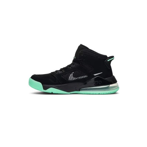نایک ایرجردن مارس 270 مشکی سبز Nike Jordan Mars 270 Green Glow