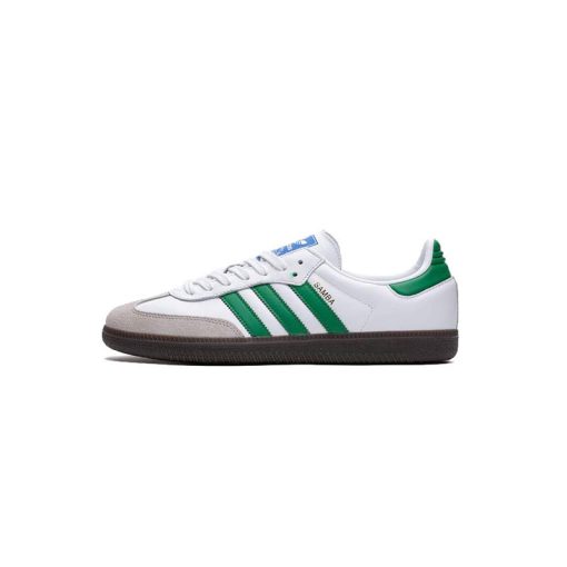 کتونى آدیداس سامبا سفید سبز Adidas Samba OG White Green