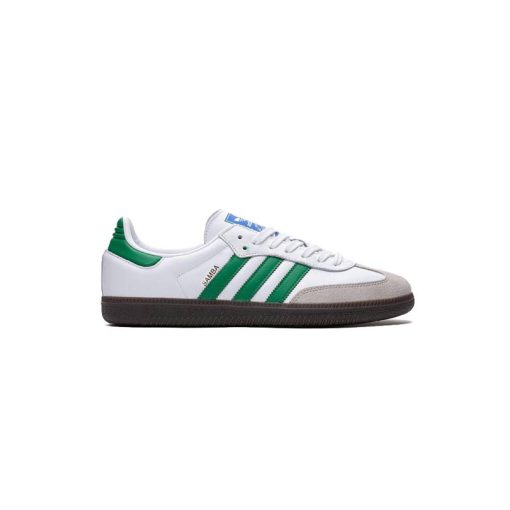 کتونى آدیداس سامبا سفید سبز Adidas Samba OG White Green