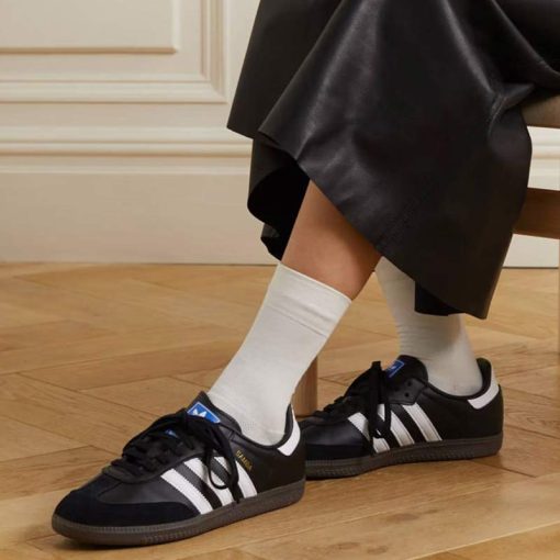 کتونى آدیداس سامبا مشکی سفید Adidas Samba OG Black