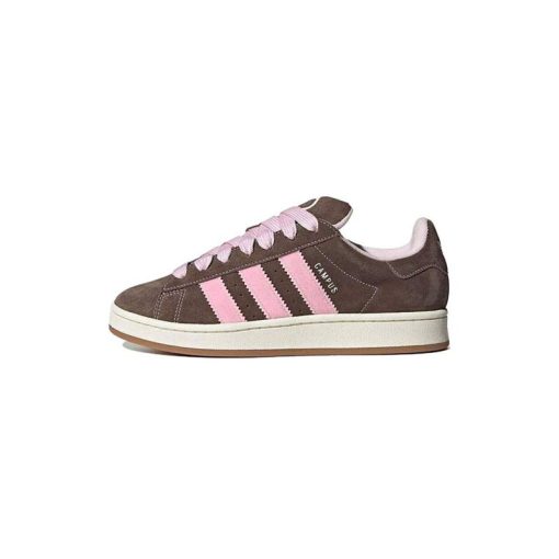 کتونى آدیداس کامپوس قهوه ای صورتی Adidas Campus Dust Cargo Clear Pink